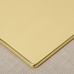 Unlacquered Polished Brass