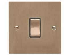 Elite Flat Plate Antique Brass T91