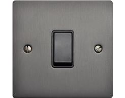 Elite Flat Plate Matt Bronze T09 (Black Rocker)