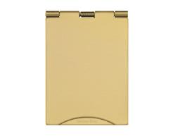 Elite Floor Socket Polished Brass FT01