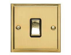 Stepped Plate Polished Brass S01