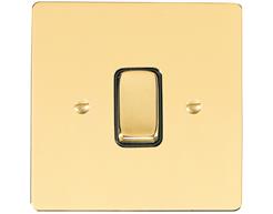 Stylist Grid Polished Brass L01