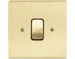 Stylist Grid Satin Brass L04