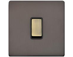 Verona Matt Bronze with Antique Brass