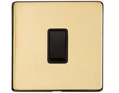 Vintage Range Unlacquered Polished Brass Switches & Sockets, XUL