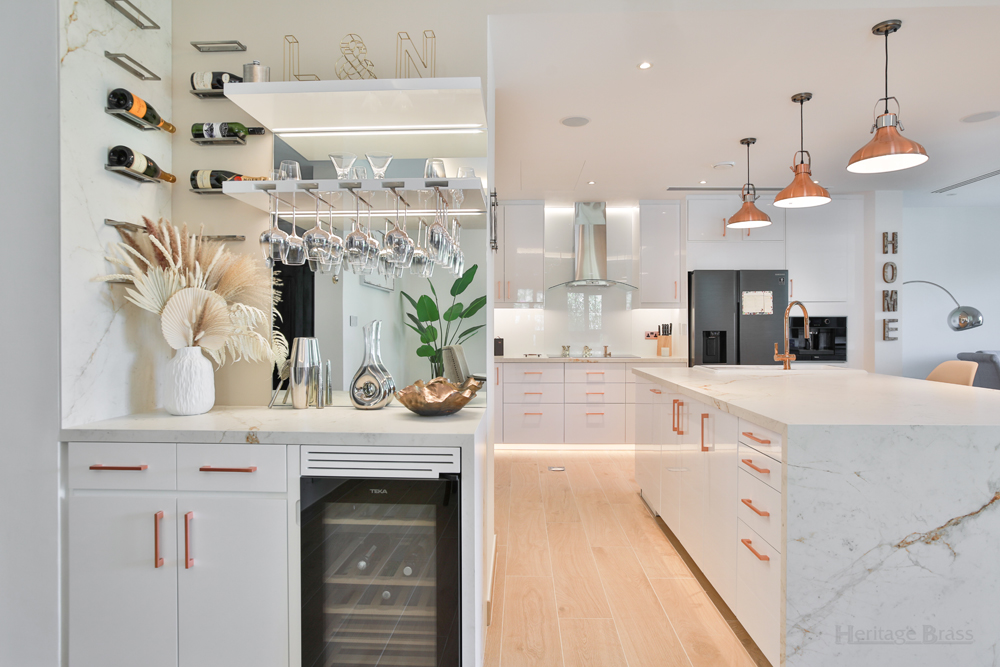 Villa Renovation at the Lakes Dubai, Kitchen Case Study Featuring